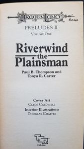 Riverwind, the Plainsman