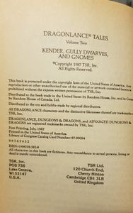 Kender, Gully Dwarves and Gnomes