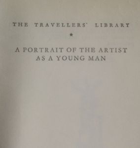 A Portrait of the Artist as a Young Man