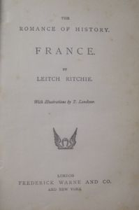 The Romance of History. France