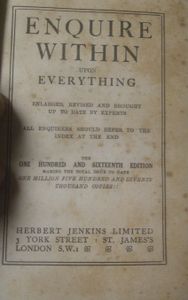Enquire Within Upon Everything