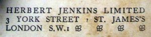 Herbert Jenkins Ltd