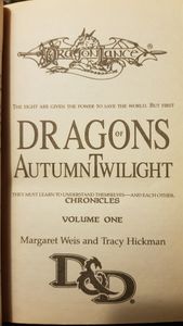 Dragons of Autumn Twilight