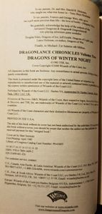Dragons of Winter Night