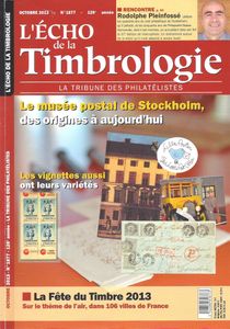L'Echo de la Timbrologie N° 1877 (Oct 2013)