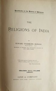 History of Religions: The Religions of India
