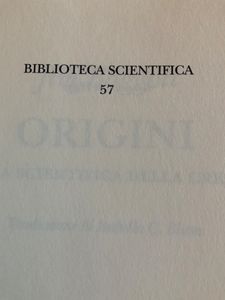 Origini. La storia scientifica della creazione