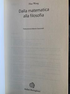 Dalla matematica alla filosofia