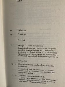 Gravità. Trattazione leggera di un soggetto pesante