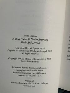 I nativi americani. Miti e leggende