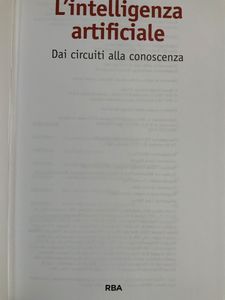 L'intelligenza artificiale. Dai circuiti alla conoscenza