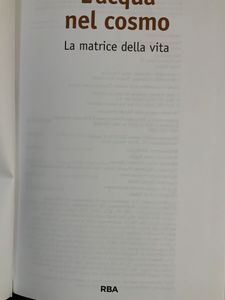 L'acqua nel cosmo. La matrice della vita