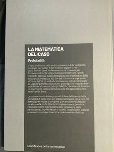 Grandi idee della matematica - n. 17 - La matematica del caso