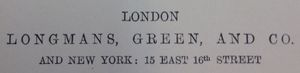 Longmans, Green & Co.