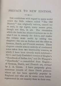 The Older Masters and their Pictures