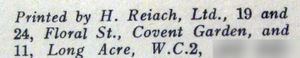 Herbert Reiach, Ltd.
