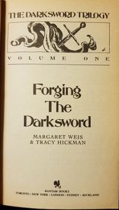 Forging the Darksword