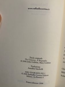 L'universo. Una biografia