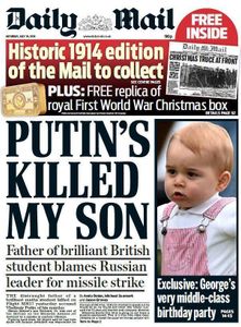 Daily Mail July 19, 2014
