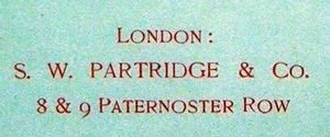 S. W. Partridge & Co.