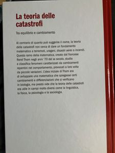 La teoria delle catastrofi. Tra equilibrio e cambiamento