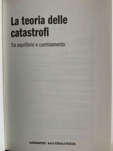 La teoria delle catastrofi. Tra equilibrio e cambiamento