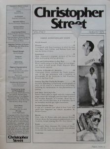 Christopher Street Vol. 4 No. 1 (Third Anniversary Issue)
