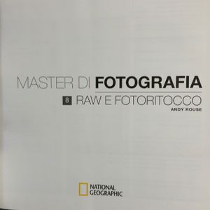 Master di fotografia - 8 - RAW e fotoritocco