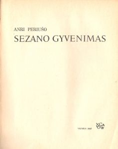 Sezano Gyvenimas