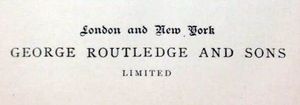 George Routledge & Sons Ltd