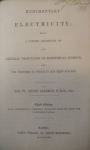 Rudimentary Electricity:Being a Concise Exposition of the General Principles of Electrical Science, and to Purposes to Which it has been Applied