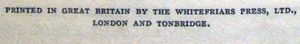 The Whitefriars Press Ltd
