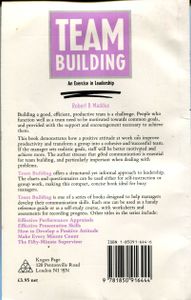 Team Building: An Exercise in Leadership