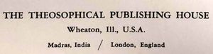 The Theosophical Publishing House
