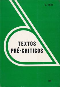 Textos Pré-Críticos