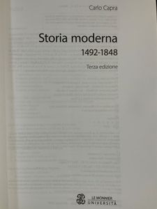 Storia moderna. 1492-1848