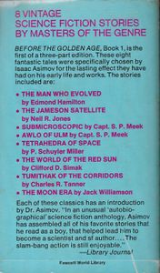 Before the Golden Age: A Science Fiction Anthology of the 1930s: Book 1