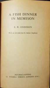 A Fish Dinner in Memison
