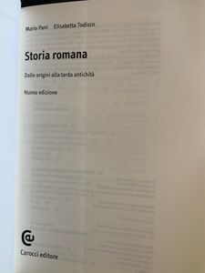 Storia romana. Dalle origini alla tarda antichità