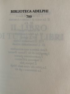 Il libro di tutti i libri