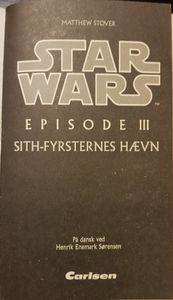 Star Wars: Episode III - Sith-Fyrsternes Hævn