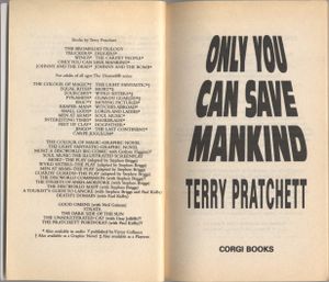 Only You Can Save Mankind