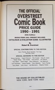 The Official Overstreet Comic Book Price Guide (No. 20)