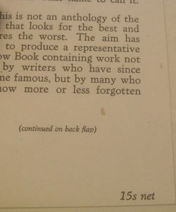 The Yellow Book: A Selection
