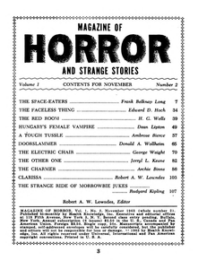 Magazine of Horror, No. 2