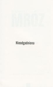Nieodgadniona