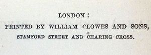 William Clowes and Sons