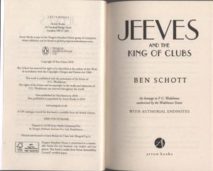 Jeeves and the King of Clubs