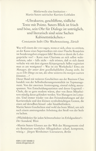 Huber spannt aus und andere Geschichten aus der Business Class