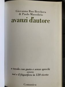 Avanzi d'autore